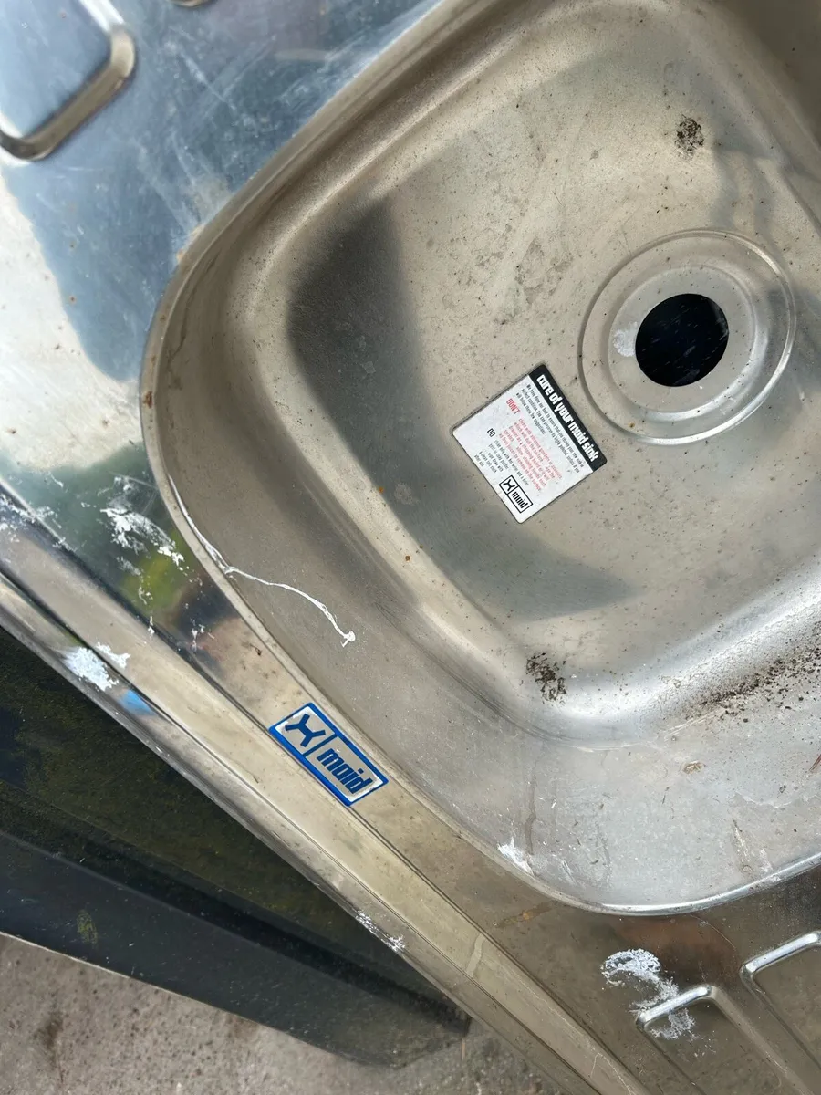 Stainless steel sink top - Image 2