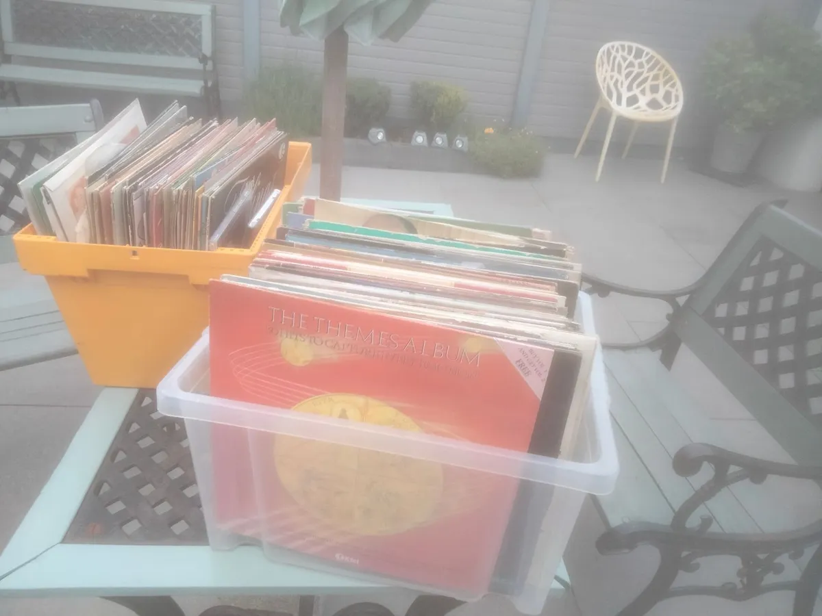 Vinyl Records Assortment - Image 1