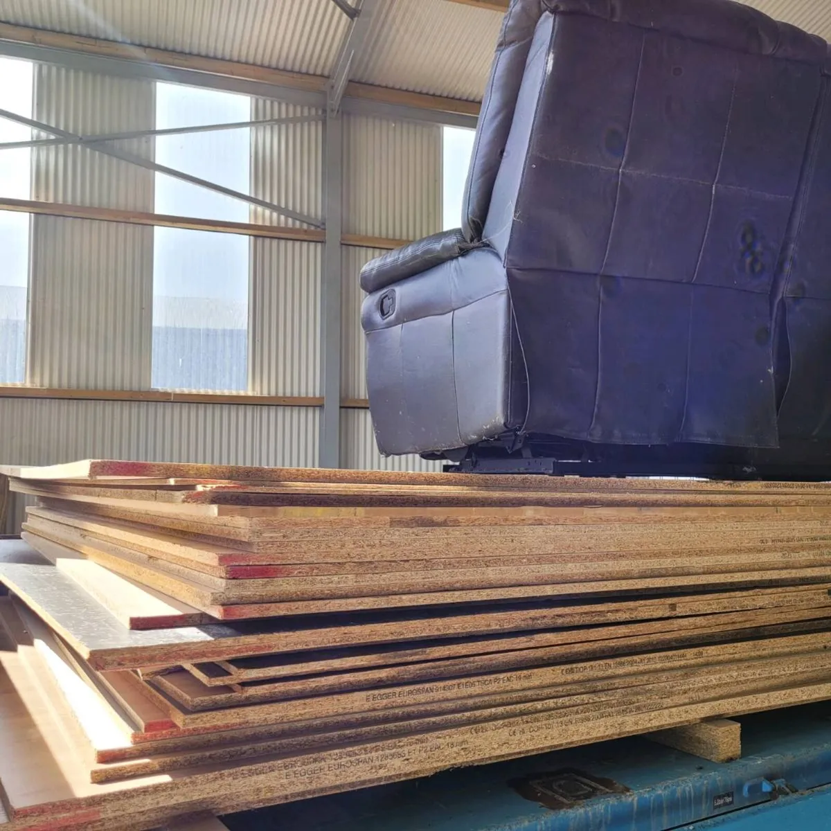 Sheets of mdf
