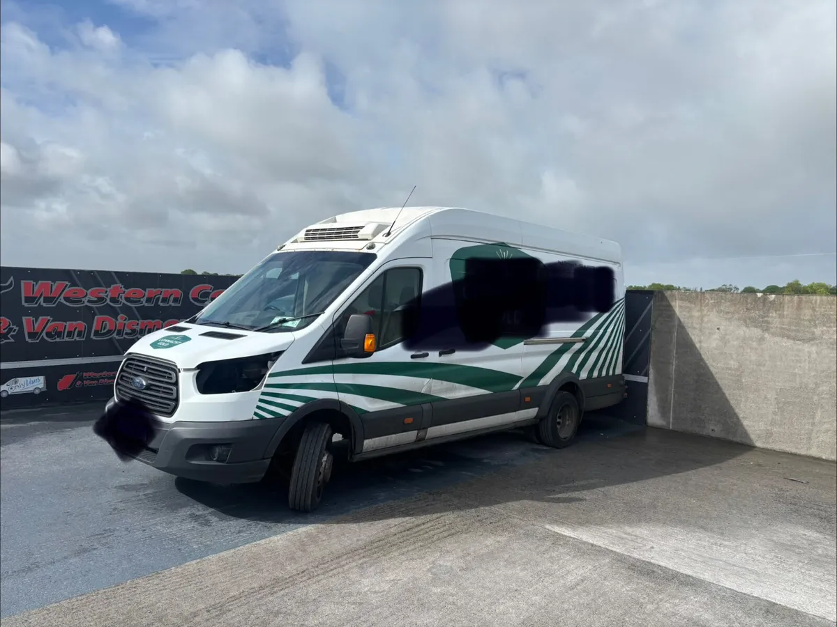2017 ford transit 2.2 twin wheel for dismantling