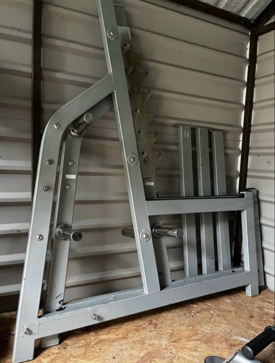 Realleader commercial 95kg steel squat rack - Image 1