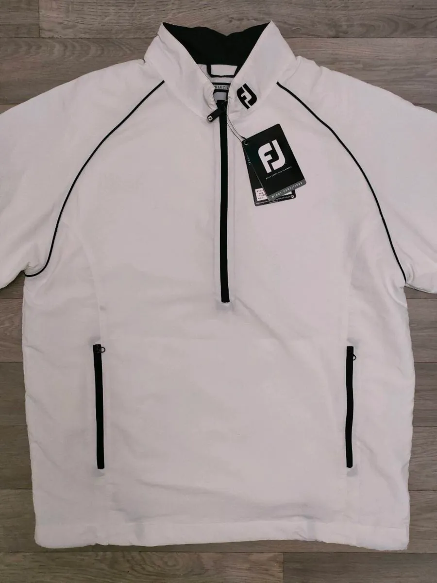 FootJoy FJ Half Zip Windbreaker Golf Jacket Top XL - Image 2