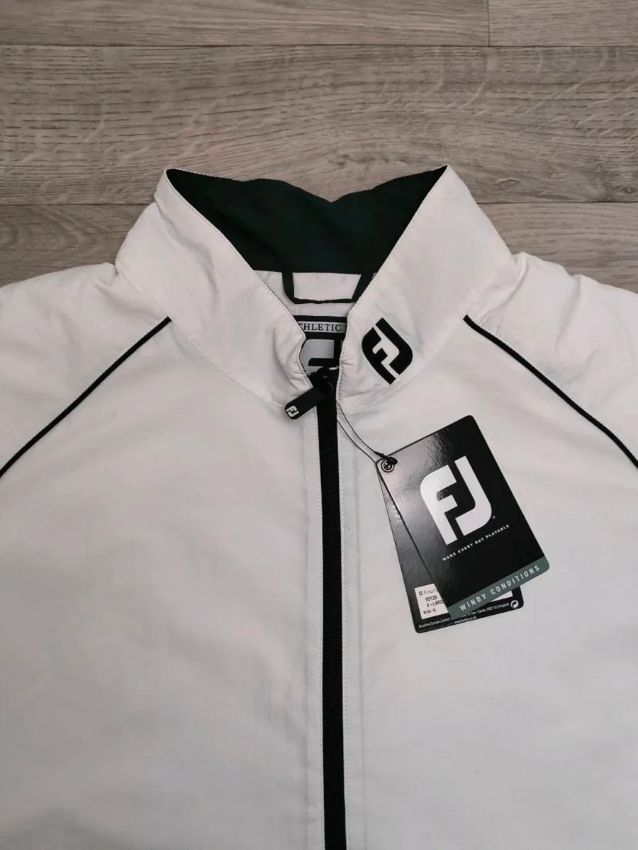 FootJoy FJ Half Zip Windbreaker Golf Jacket Top XL - Image 3