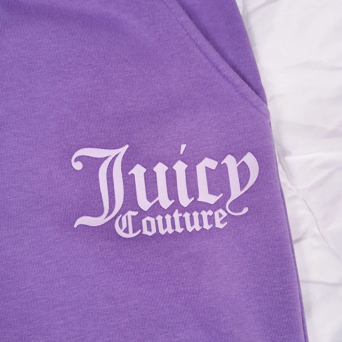 Juicy Couture Purple Graphic Cuffed Joggers S - Image 4