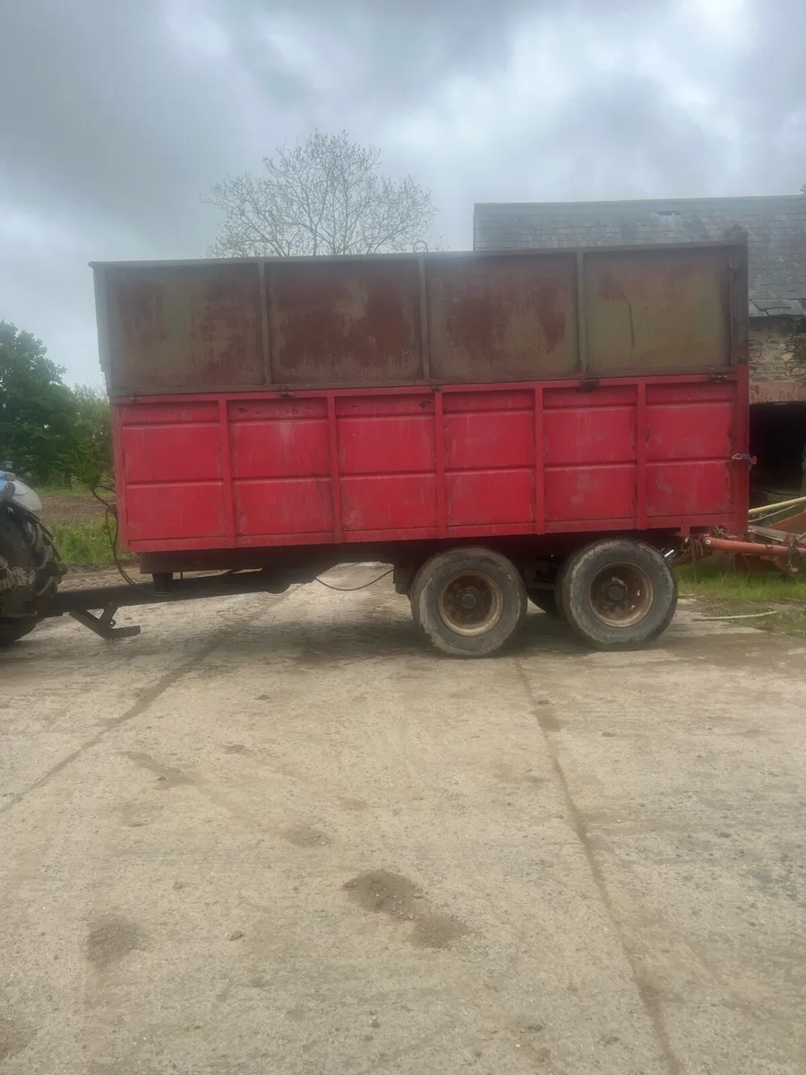Eureka 18ft silage trailer - Image 4