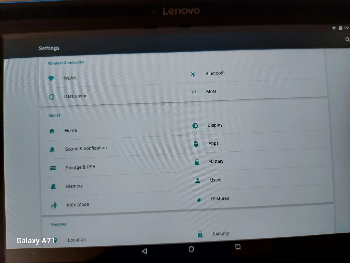 Lenovo 10.1 inch Tablet, Model TB-X103F, 16GB Blue - Image 4