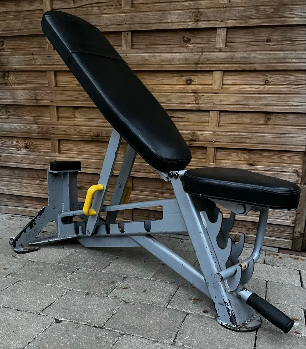 Indigo fitness commercial adjustable bench - Image 3