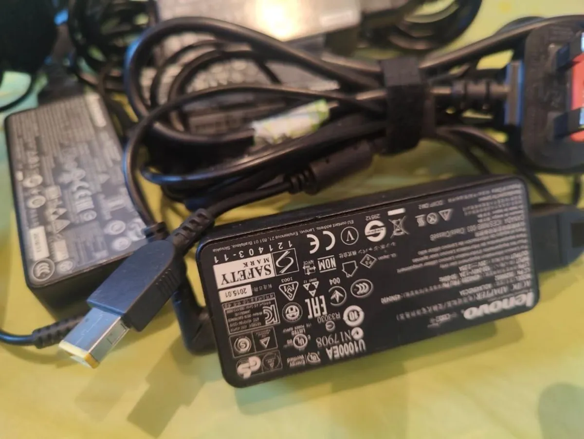 Cheap Original Lenovo Charger 65W & 45W Yellow - Image 3
