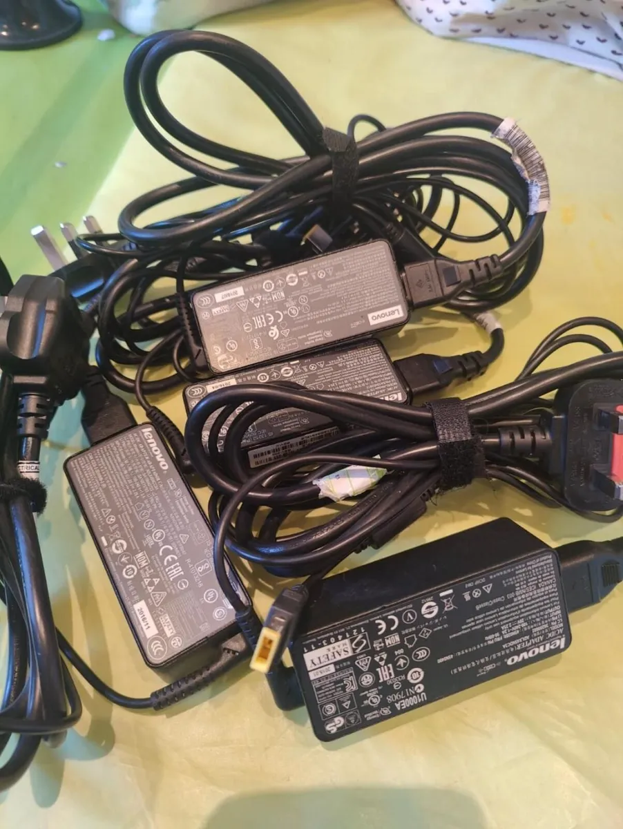Cheap Original Lenovo Charger 65W & 45W Yellow - Image 4