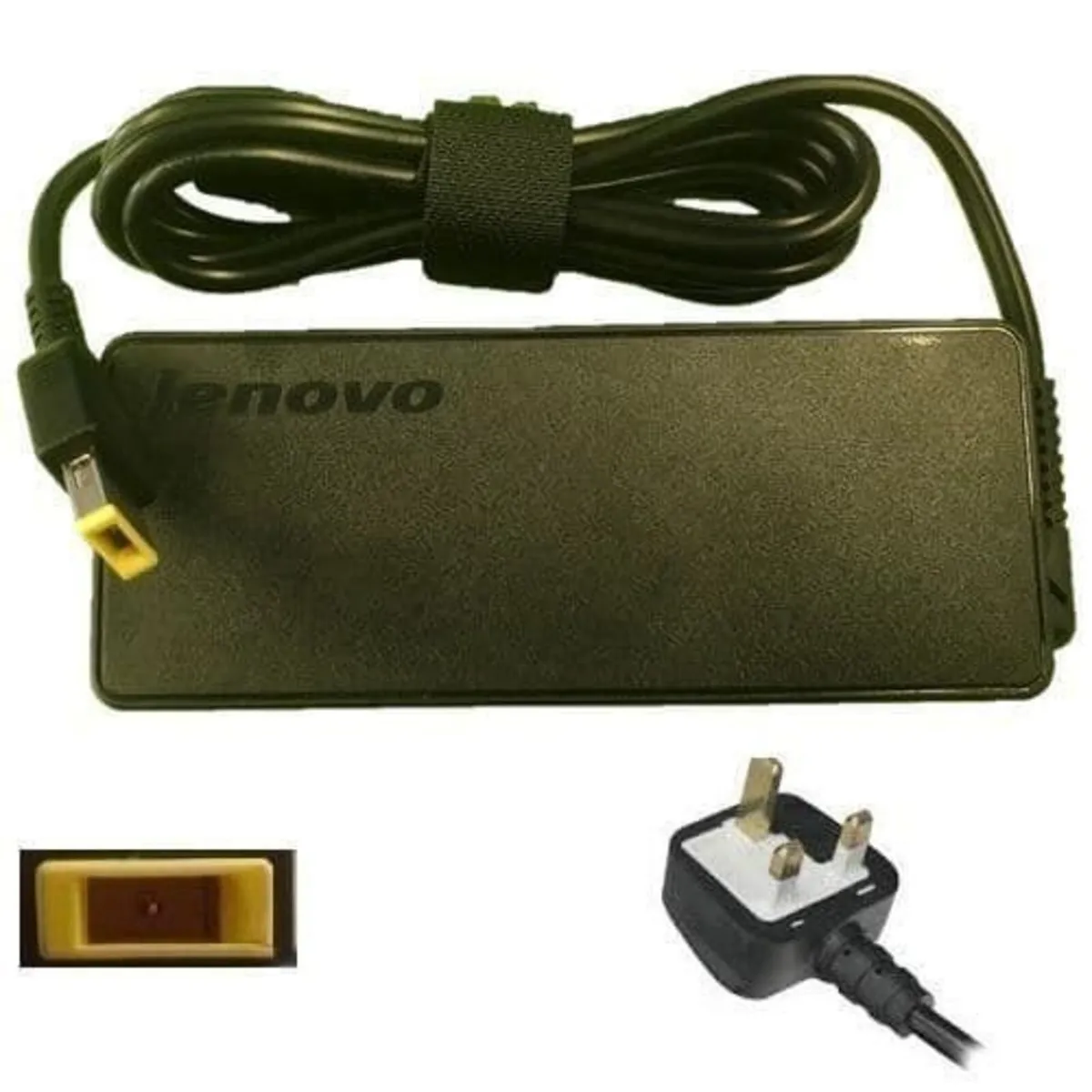 Cheap Original Lenovo Charger 65W & 45W Yellow - Image 1