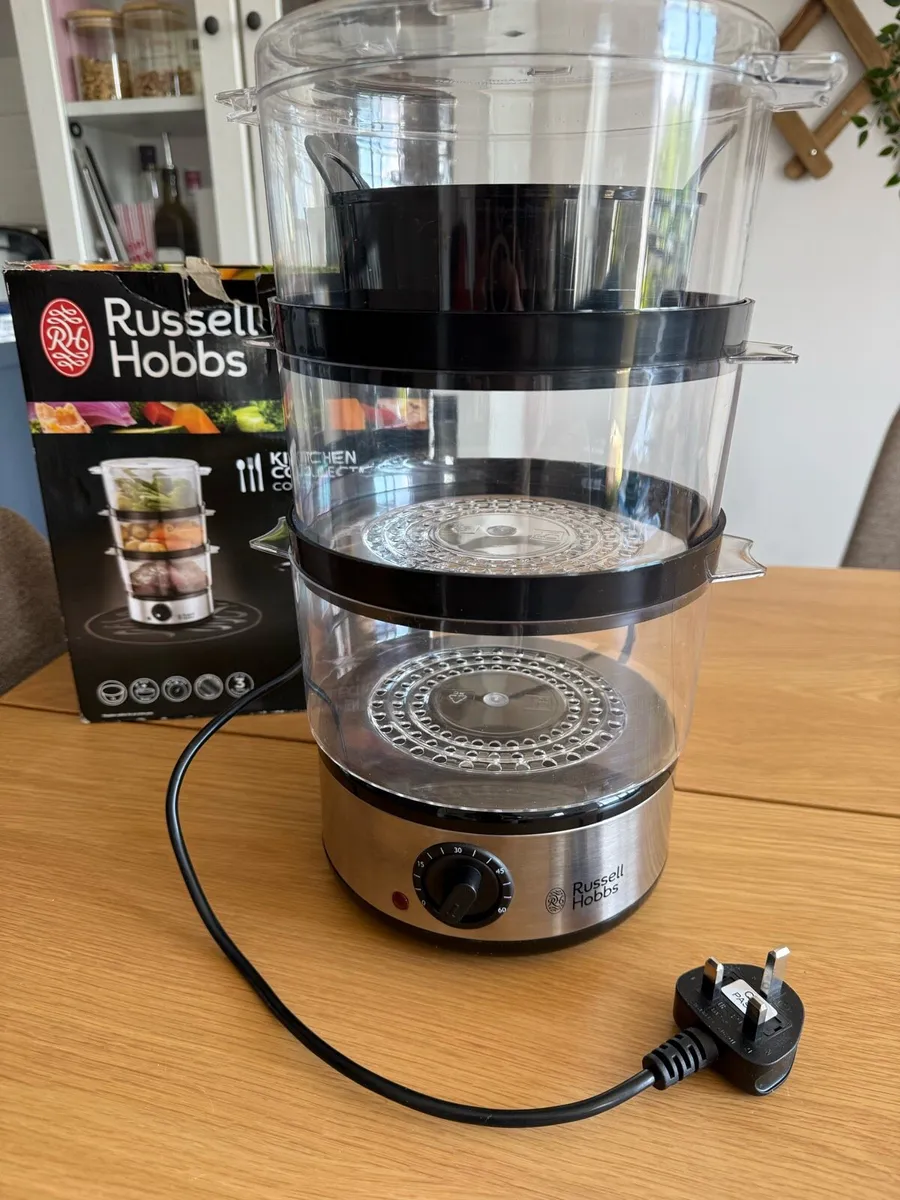 Rusell Hobbs compact steamer, like new,barely used - Image 3