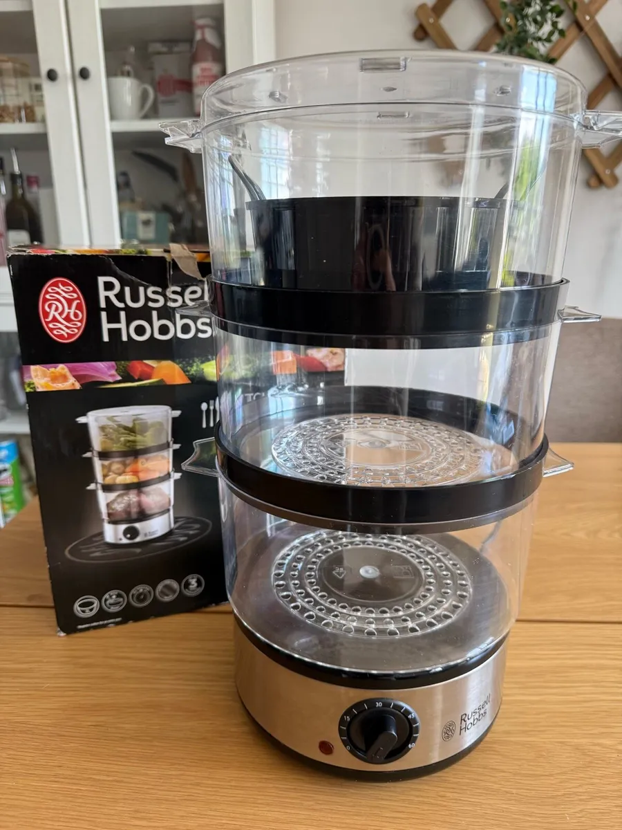Rusell Hobbs compact steamer, like new,barely used - Image 2