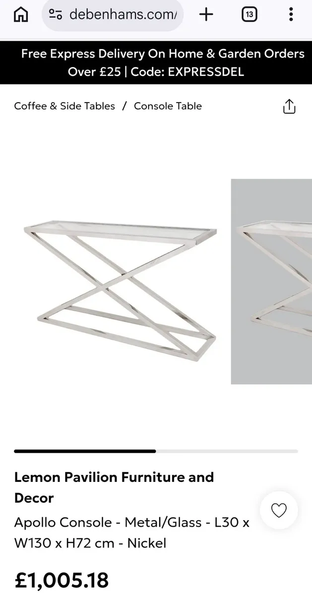 Console Table - Image 1