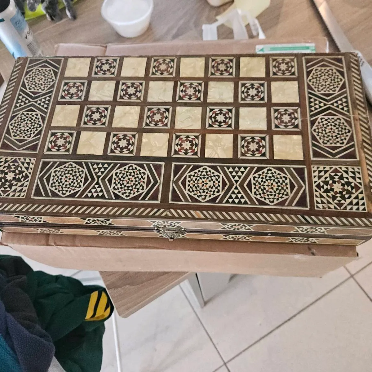 1970s backgammon game - Image 1