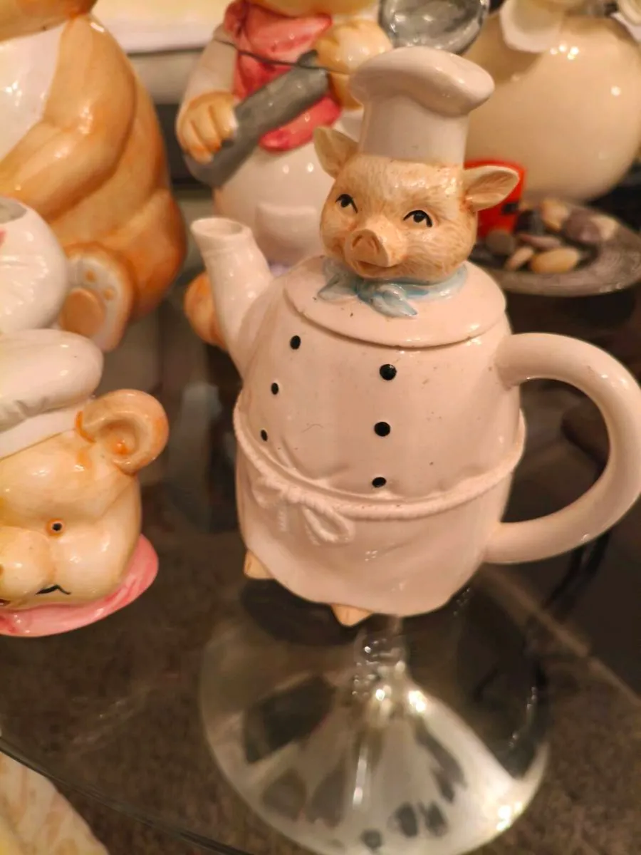 Beautiful set storage bear pots 20 for lot - Image 4