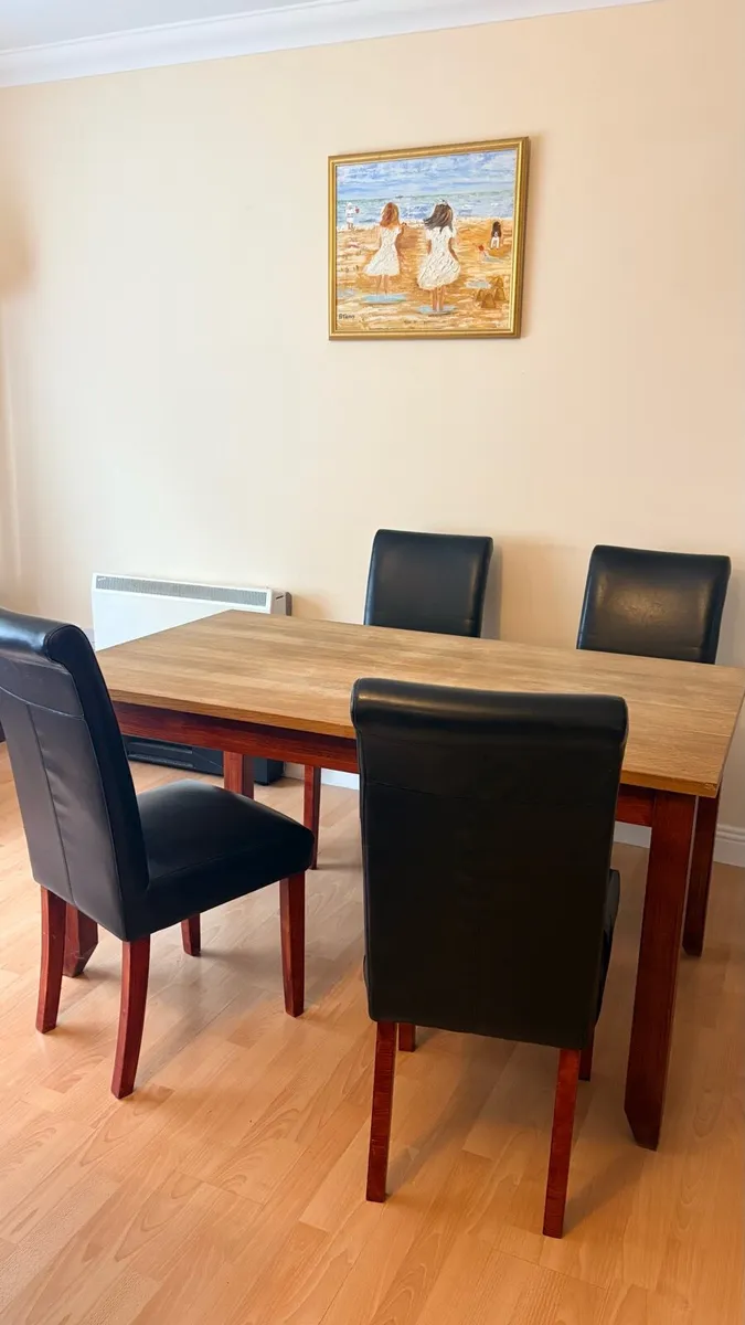 Kitchen table & chairs - Image 2