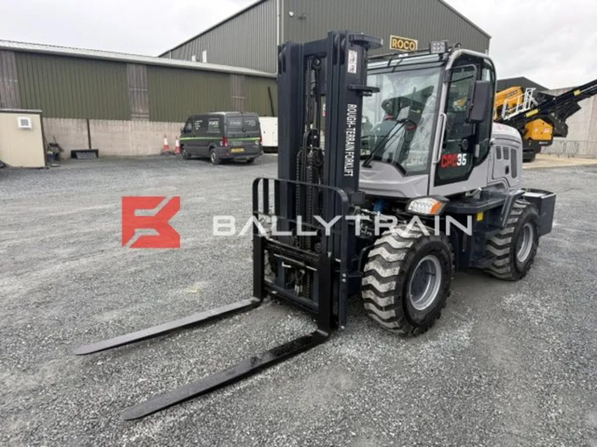 JQ Power CPC35 Rough Terrain Forklift - Image 4