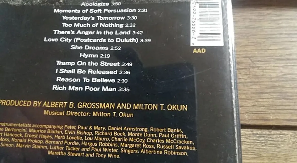 5 CDS . Peter,Paul & Mary MINT/NEW - Image 2