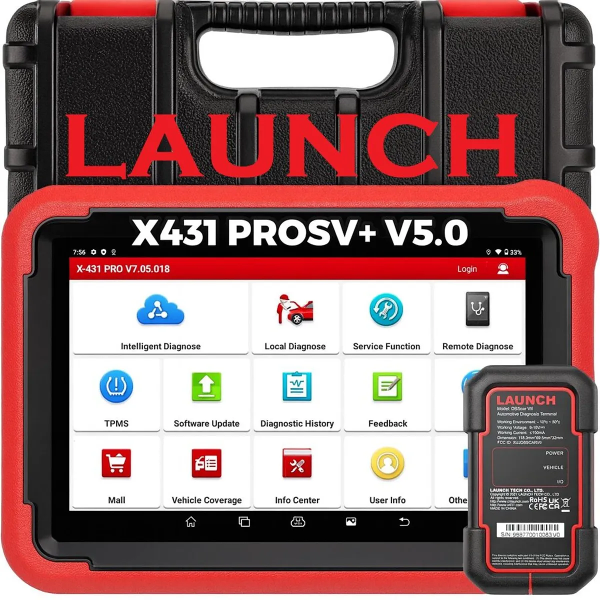 Launch X431 PROS V (v5.0) Diagnostics - Image 1
