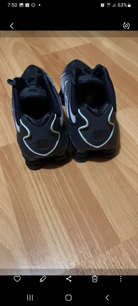 Ladies nike shox TL fade trainers - Image 3