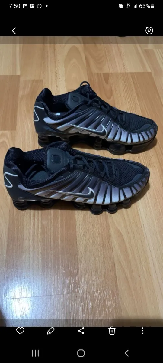Ladies nike shox TL fade trainers - Image 4