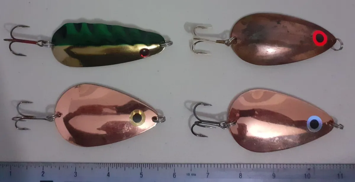 Pike spoons 4 number
