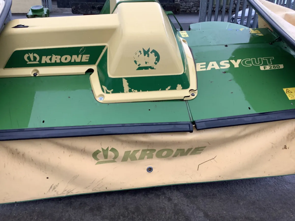 Used Krone ECF 280 front mower - Image 1