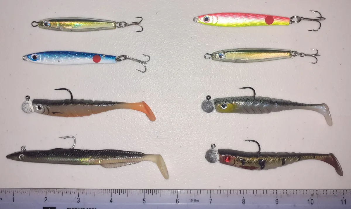 Salt water lures 8 number