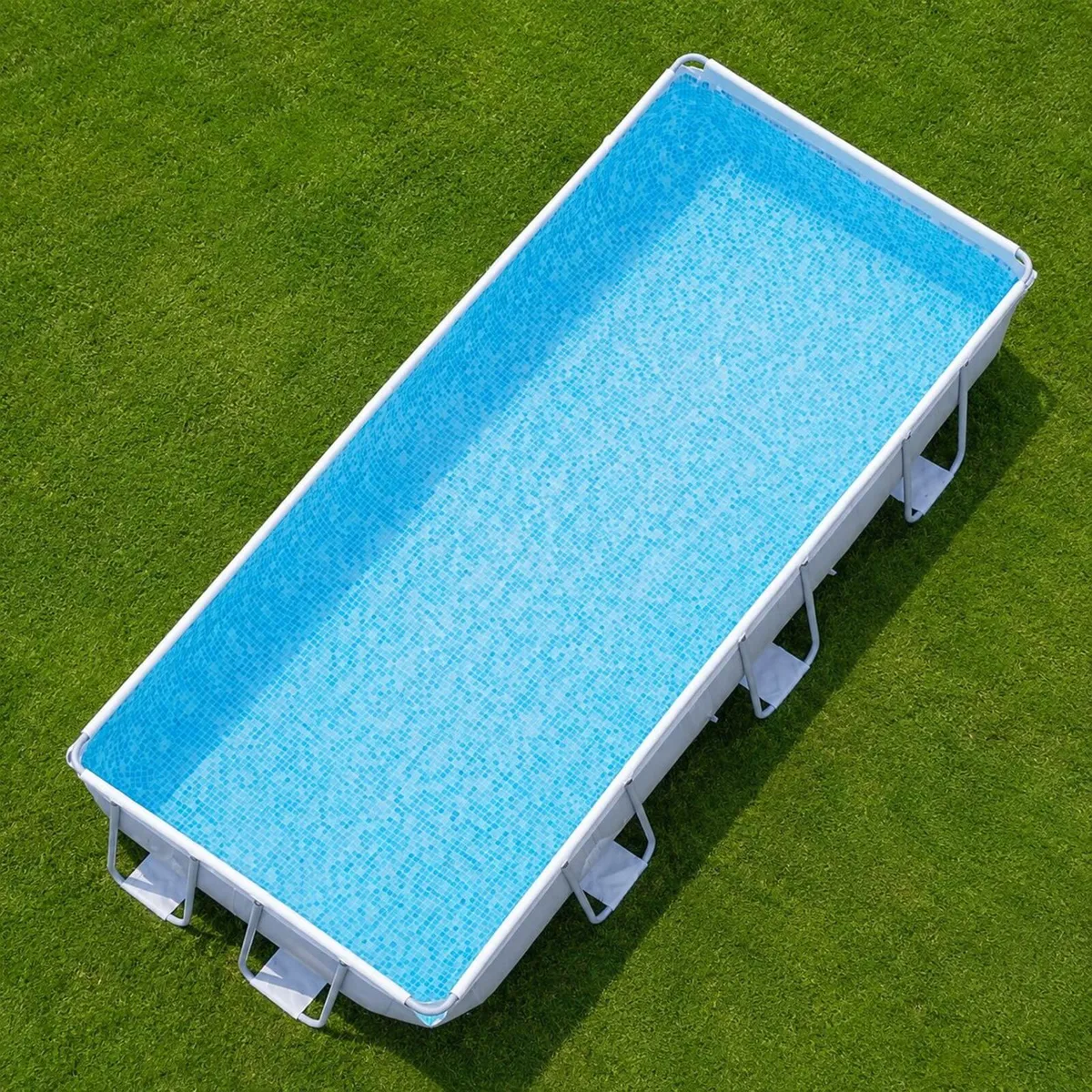 Family Pool 4 x 2 x 1 m Steel Frame - Image 2