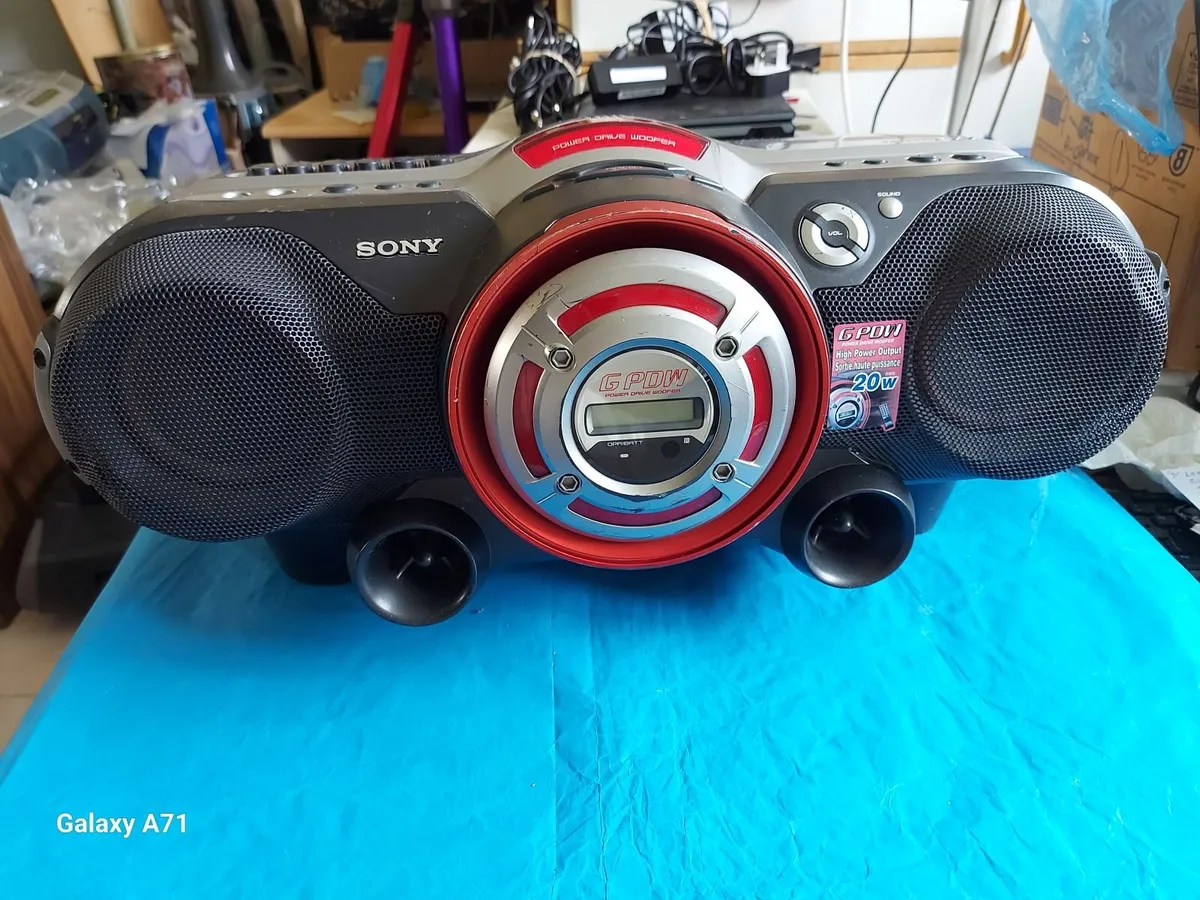 Sony Portable Stereo Model CFD-G500L - Image 1