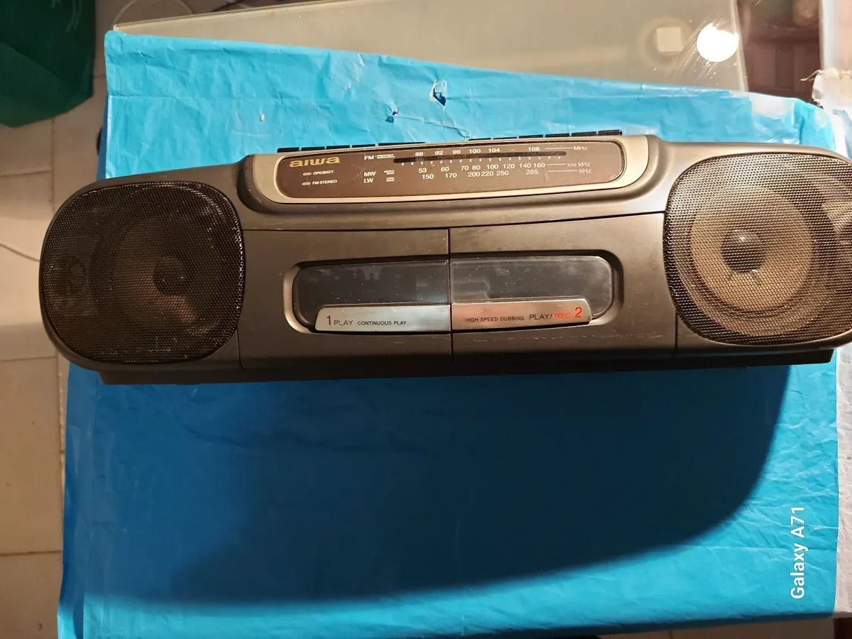AIWA Stereo Radio Cassette Recorder Model CS-W320E - Image 2