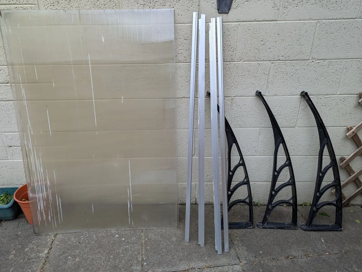 Polycarbonate door canopy - Image 3