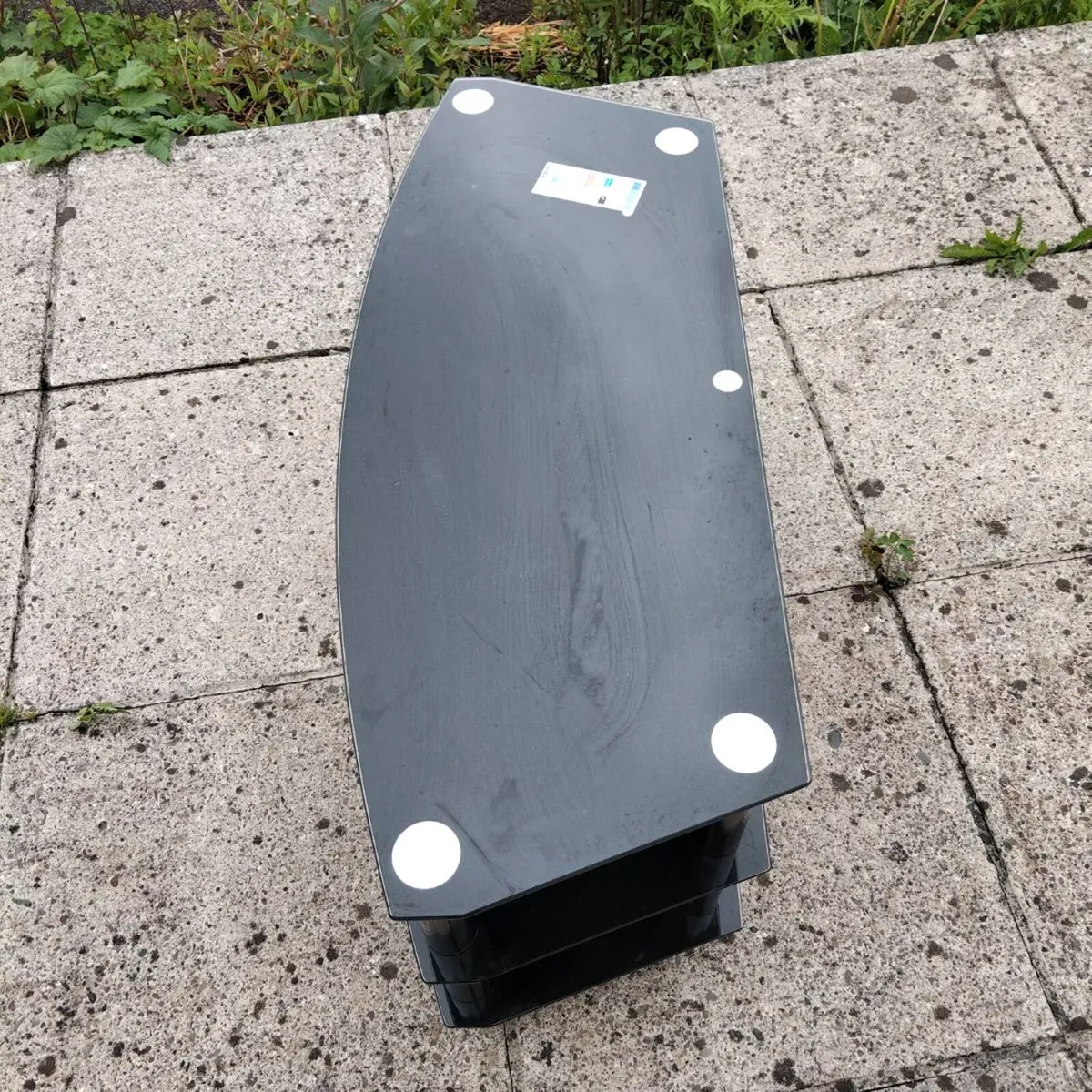 GLASS TV STAND - Image 2