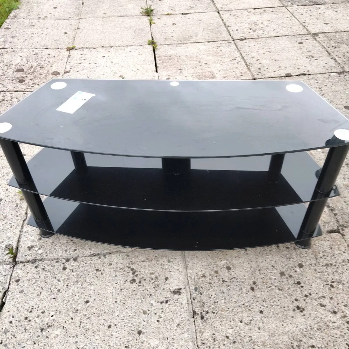 GLASS TV STAND - Image 4