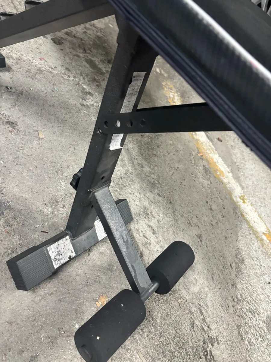 Yoleo adjustable weight bench - Image 2