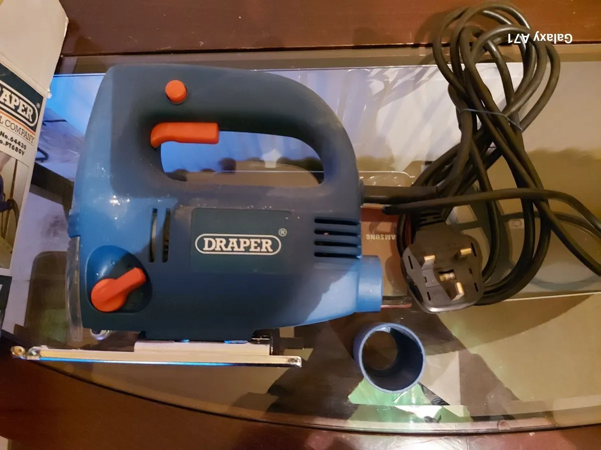 Draper 600W Orbital Jigsaw Model PT680V Excellent - Image 2