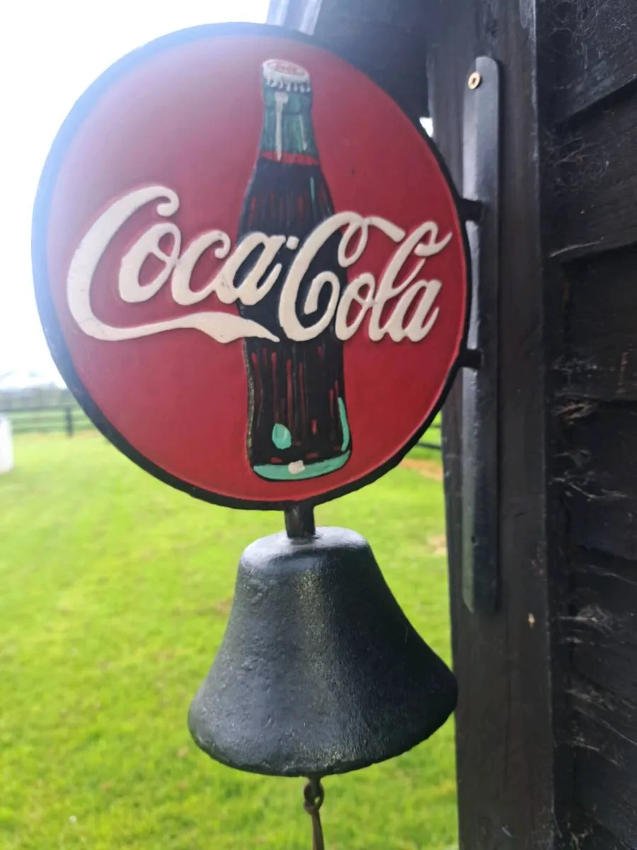 Coca-Cola cast iron bell - Image 2
