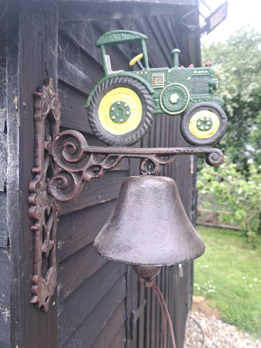 Tractor  cast  iron bell - Image 1