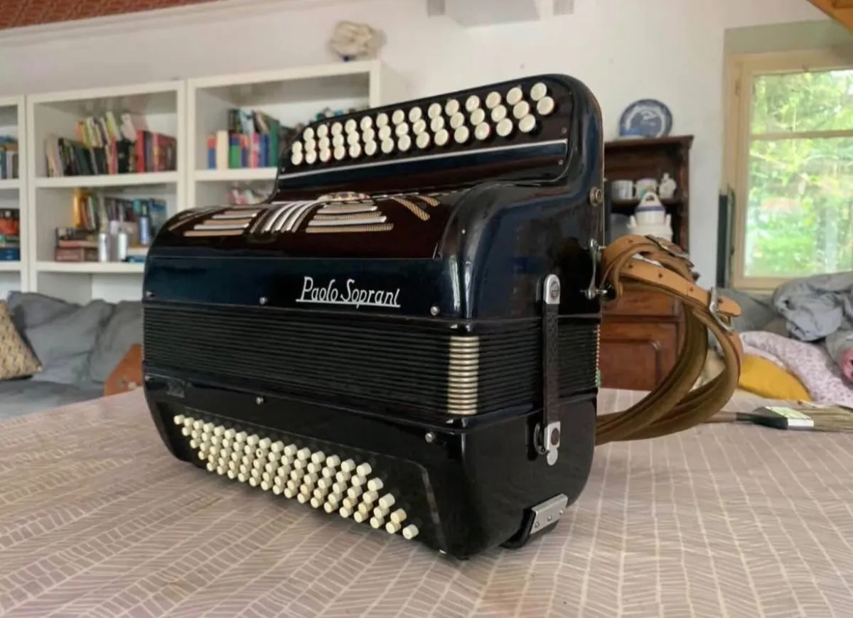Vintage 1950’s Paolo Soprani accordion for sale - Image 1