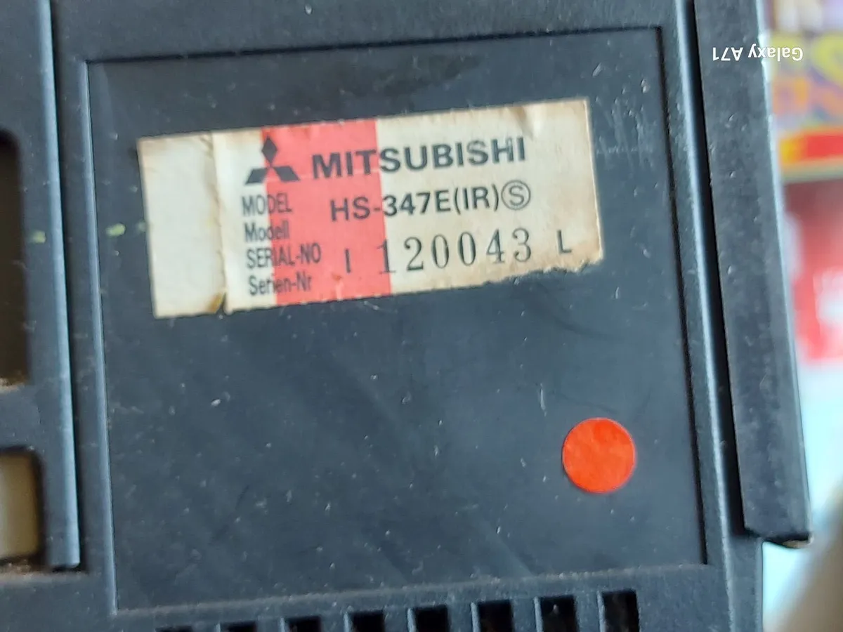 Mitsubishi Video Cassette Recorder Model HS-347E - Image 3