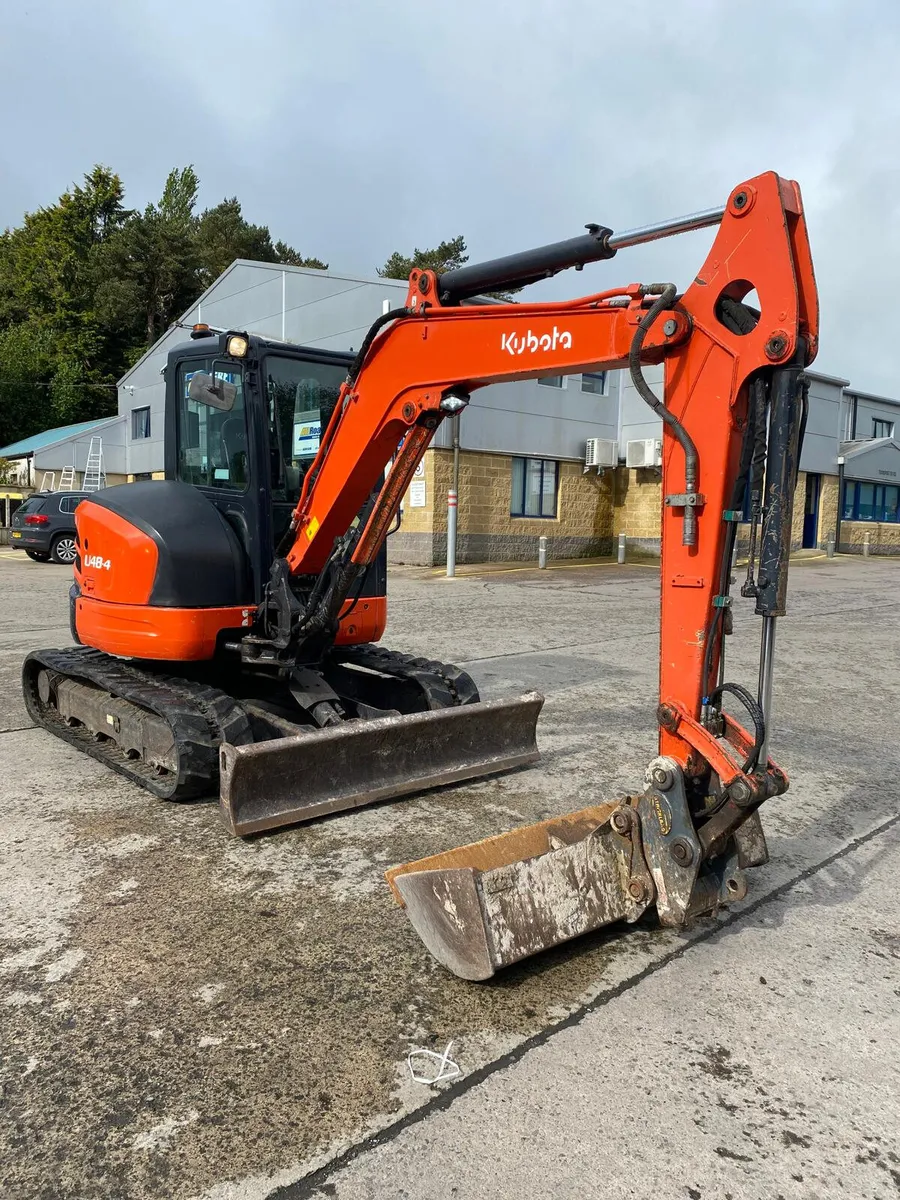 2017 KUBOTA U48-4 5T EXCAVATOR C/W QUICK HITCH - Image 4