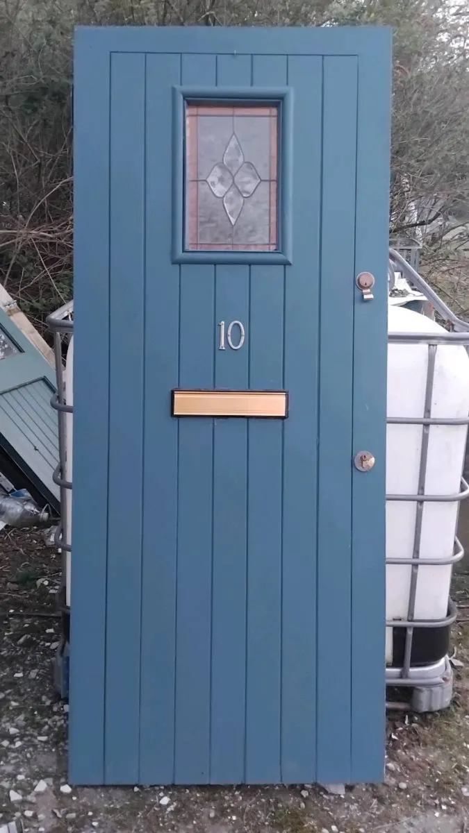 Teak door - Image 1