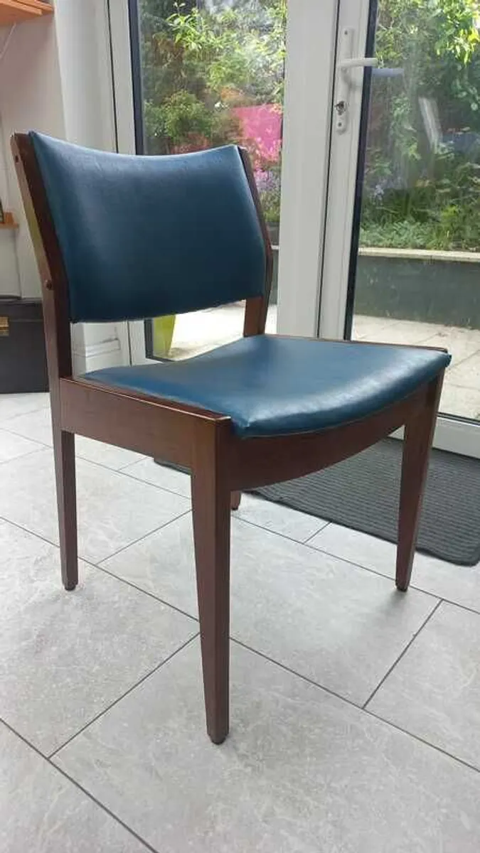 Mid century dining chairs - Image 1