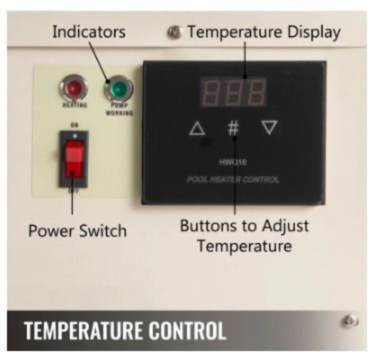 Swimming Pool Heater 11KW Electric Thermostat - Image 4