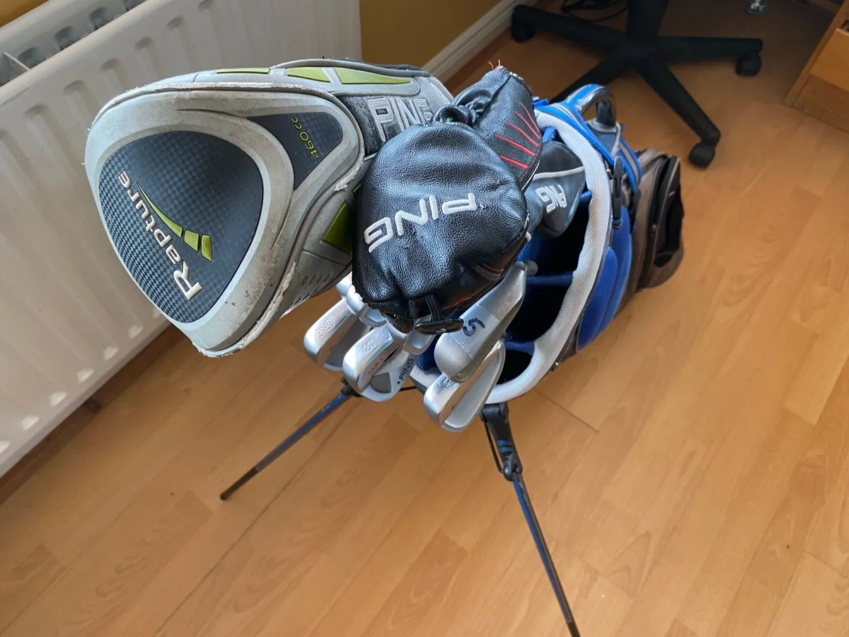 Ping set of clubs and bag - Image 2