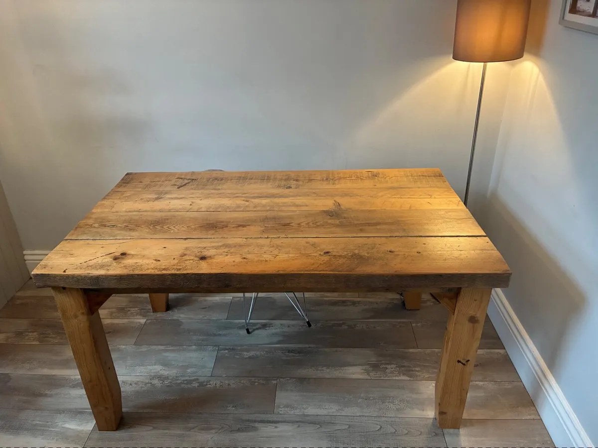 Solid Wood Table - Image 2