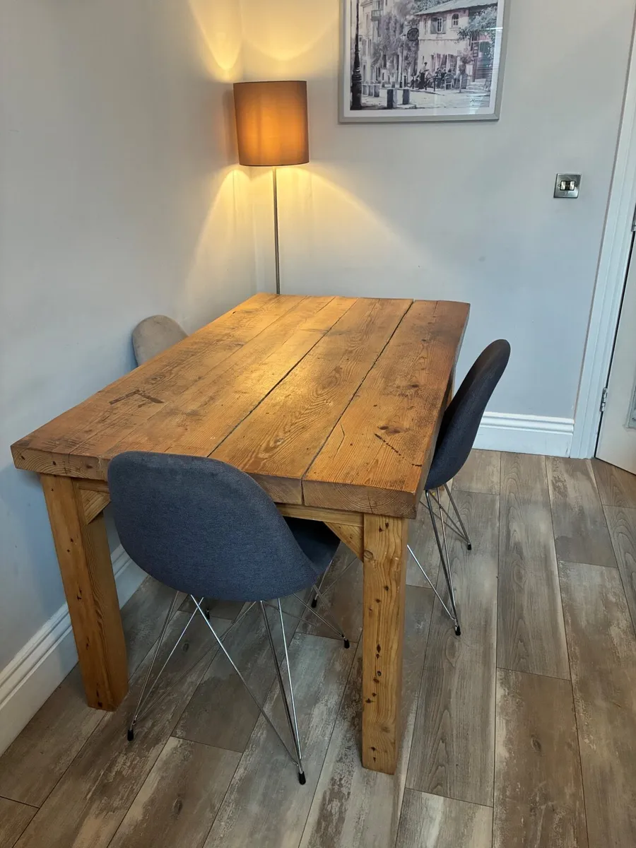 Solid Wood Table - Image 1