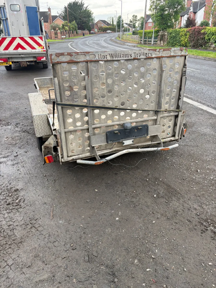 Ifor Williams 10ft plant trailer - Image 2