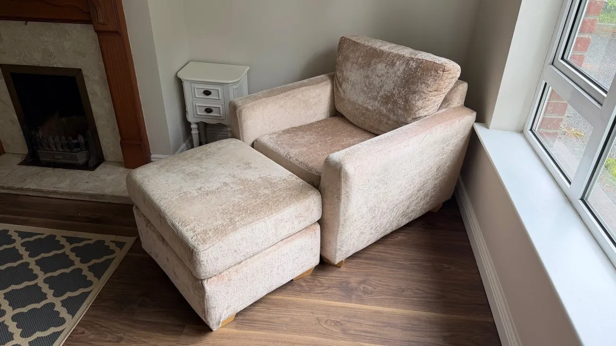 Couch & Arm chair - Image 4