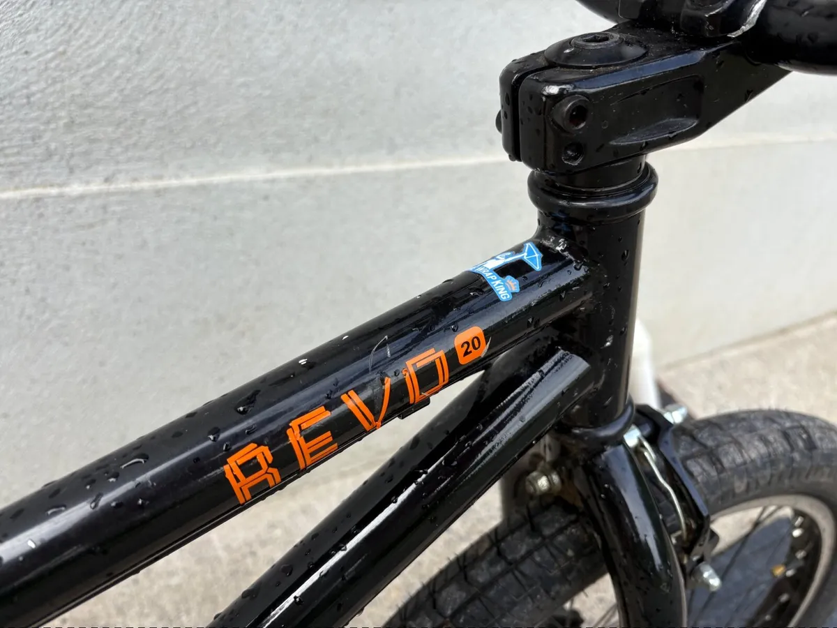 x2 Radio Revo 20 inch TT BMX Bike - Black - Image 3
